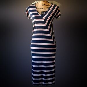 Madewell v-neck t-shirt dress